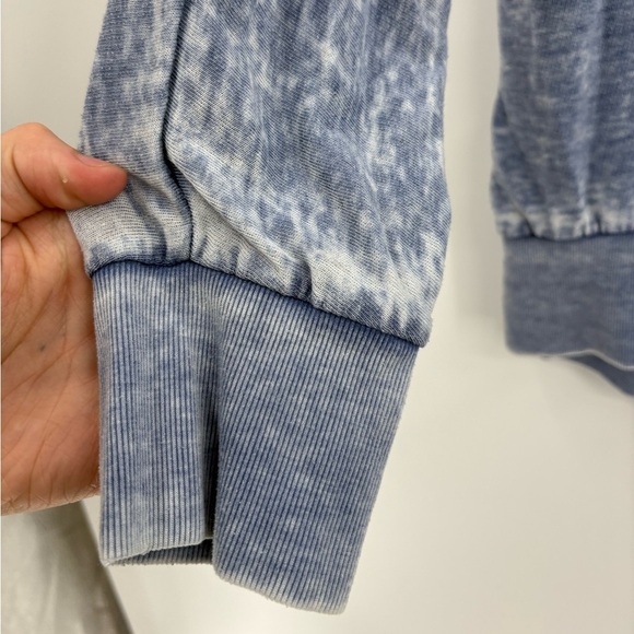 Michael stars worn in faded peeled 100% cotton lounge sweatshirt size small - Picture 4 of 16